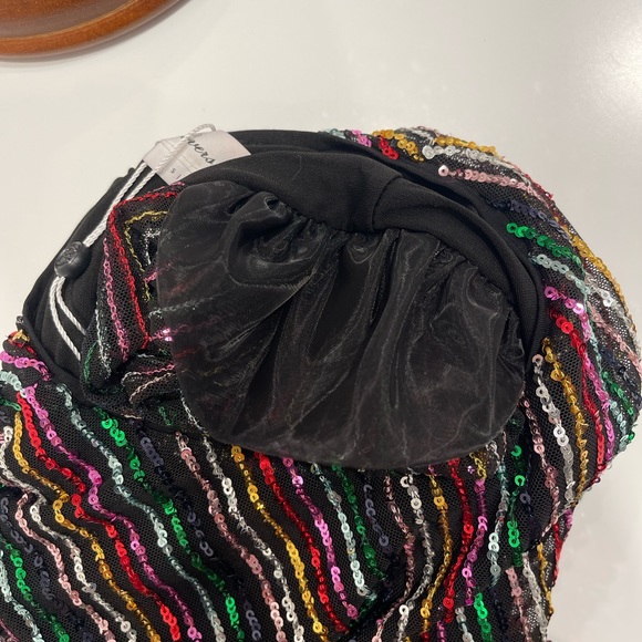 NWT Lovers + Friends Sequined Bodysuit (Size S) - Picture 15 of 16